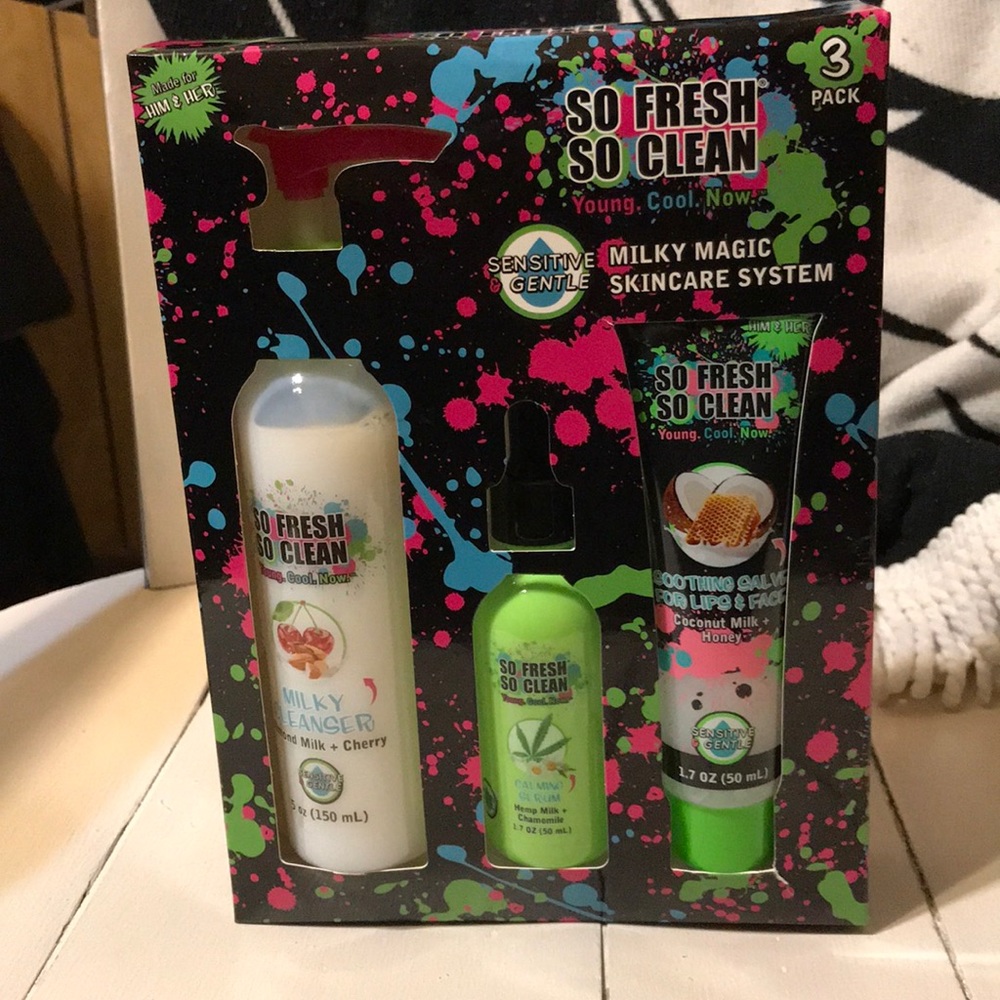 New So Fresh So Clean Skincare System